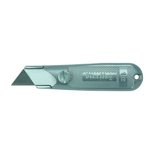 Ultra-Lap Silver Fixed Knife w/Thumlock