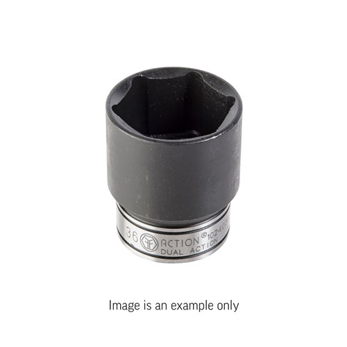 20mm x 1/2in Drive 6 Point Socket  Dual Action