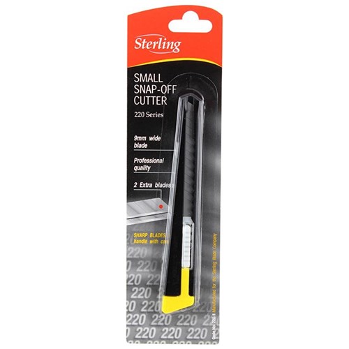 Black Enamelled Steel Cutter 9mm