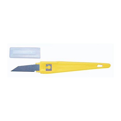 Yellow Throwaway Knife