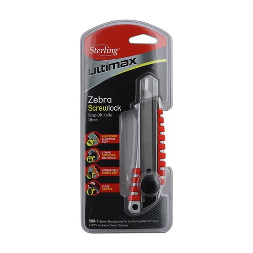 STERLING Metal Zebra 18mm Screw-Lock Cutter