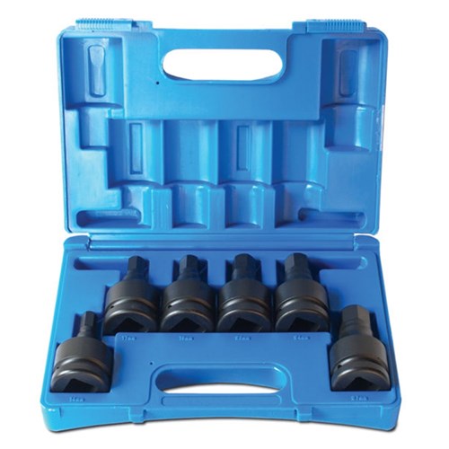 6 Piece 1 Drive Hex Driver Metric Set