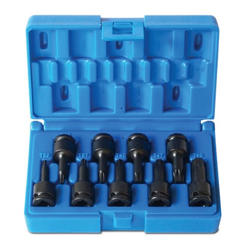 9 Piece 3/8 Drive Internal Torx Driver 50 Long Set