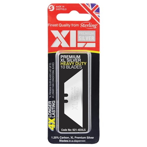 XL Premium Silver Heavy Duty Blade Dispenser (x10)