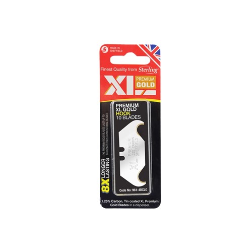 XL Premium Gold Hook Blades (x10)