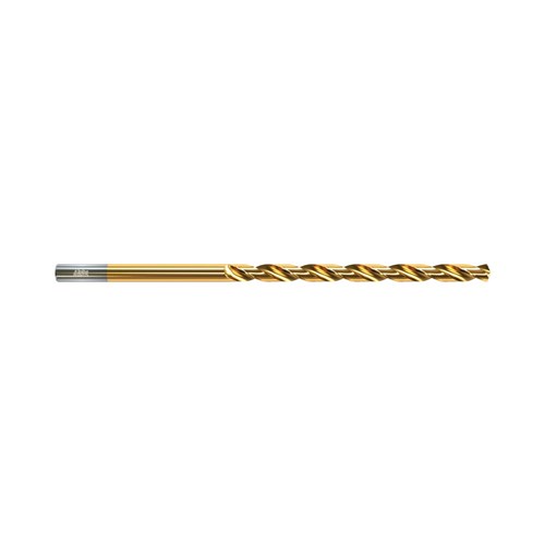 1/4in (6.35mm) Long Series Drill Bit - Gold Series (OAL 158mm) Bulk 10 Pack