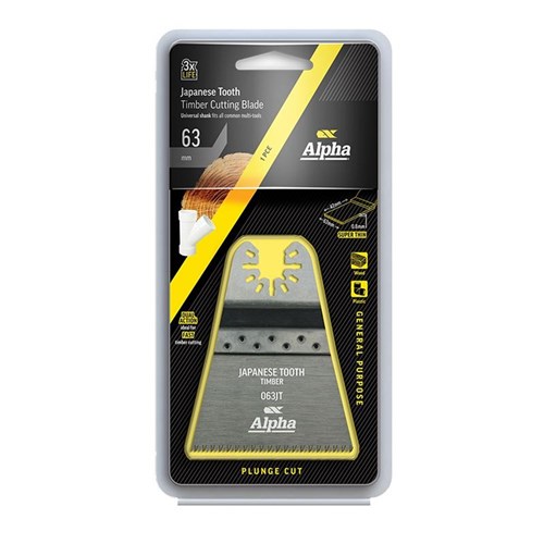 Japanese Tooth 63mm - Timber Multi-Tool Blade
