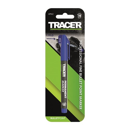 Tracer Permanent Construction Marker | Blue 