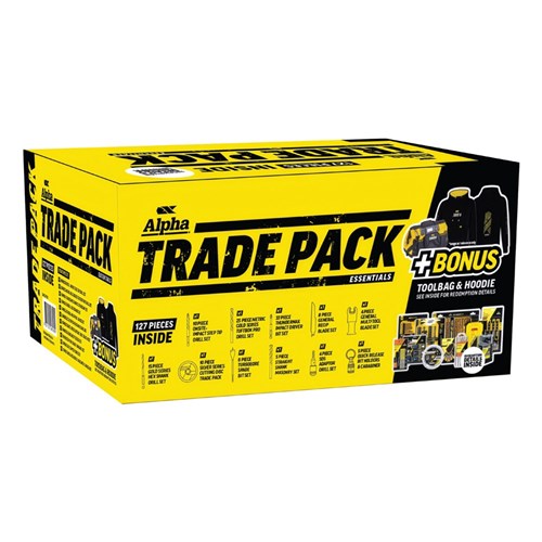 127 Piece | Alpha Trade Pack - Essentials