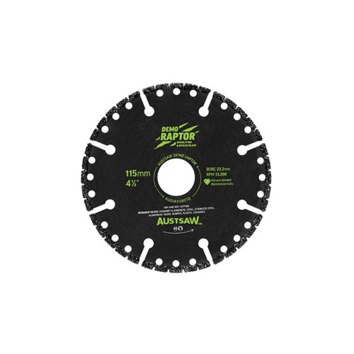 115mm (4.5in) | Demo Raptor Multi-Purpose Demolition Diamond Blade