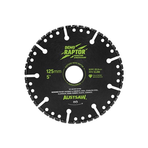 125mm (5in) | Demo Raptor Multi-Purpose Demolition Diamond Blade