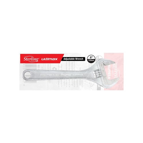 Sterling Adjustable Wrench 150mm (6in) Chrome OPP Bag