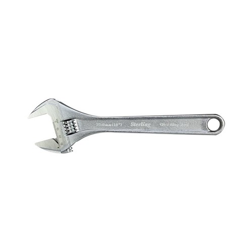 Sterling Adjustable Wrench 250mm (10in) Chrome OPP Bag