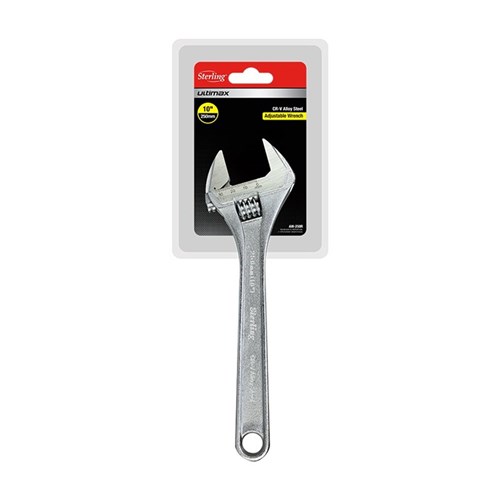 Sterling Adjustable Wrench 250mm (10in) Chrome Carded