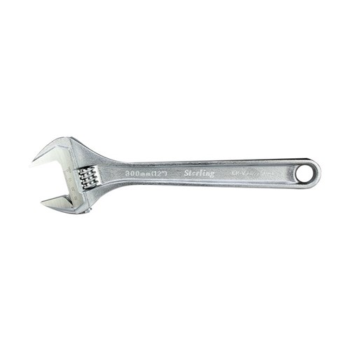 Sterling Adjustable Wrench 300mm (12in) Chrome Carded