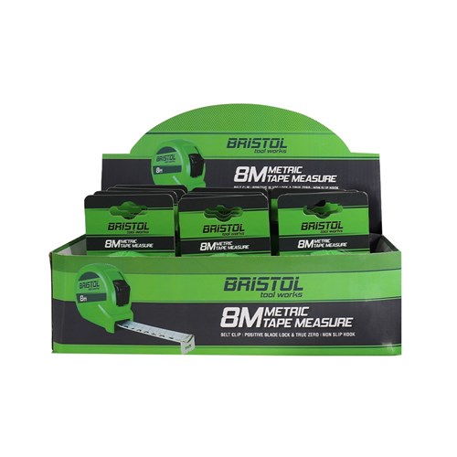 Bristol | 8m Metric Tape Measure