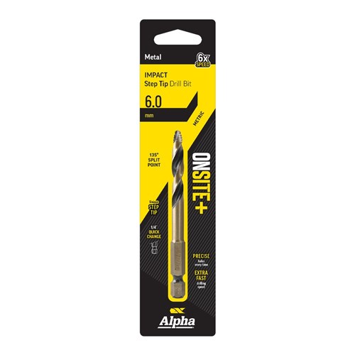 6.0mm | Onsite Plus Impact Step Tip Drill Bit