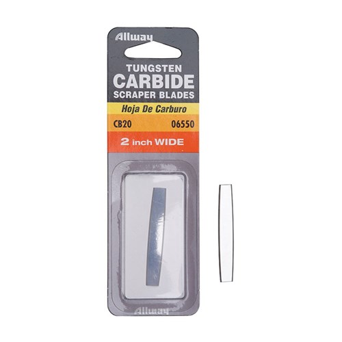 Allway 2in (50mm) Carbide Blade - 2 Edge - Carded (06550)