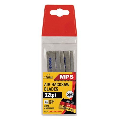 32tpi Air Hacksaw Blades - MPS (x5)