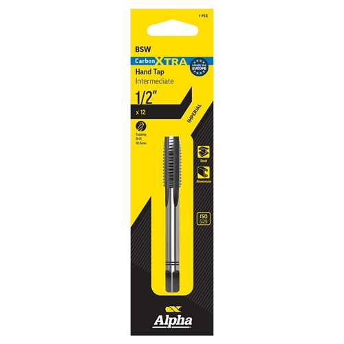 Carbon Xtra Tap BSW Inter-1/2x12 carded