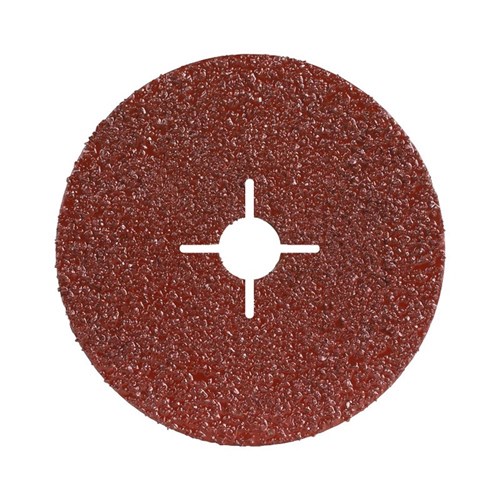 Resin Fibre Disc 100mm A24 Grit AlOx Carded (Pk 5)