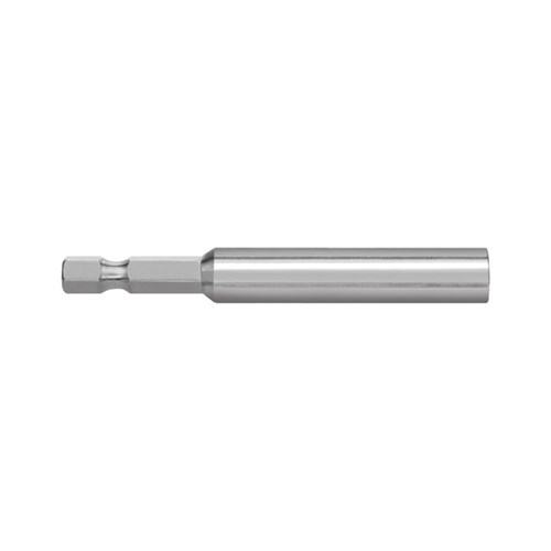 Carded Magnetic Bit Holder With C Ring1/4in x 75mm S/S