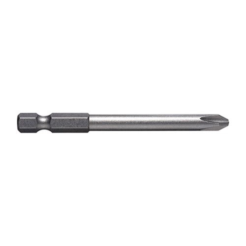 PH2 x 75mm Phillips Power Bit Carded | 5 Pack