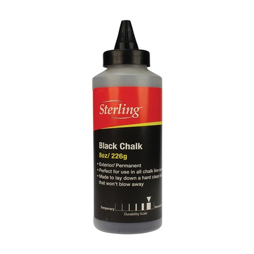 Sterling Chalk Refill: Black 226g