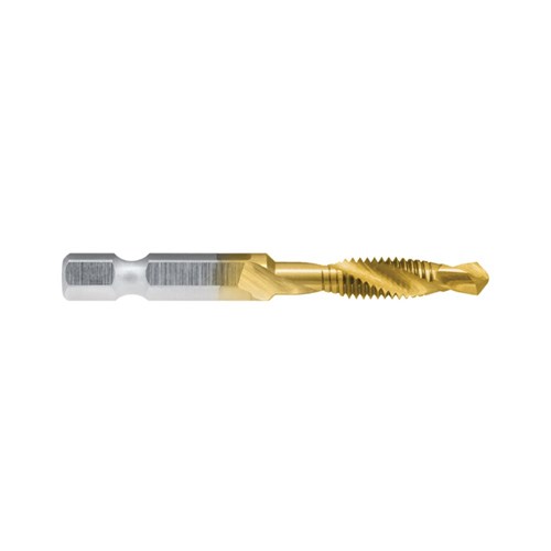 UNC 10G x 24 HSS Combination Drill & Tap | TiN Coated