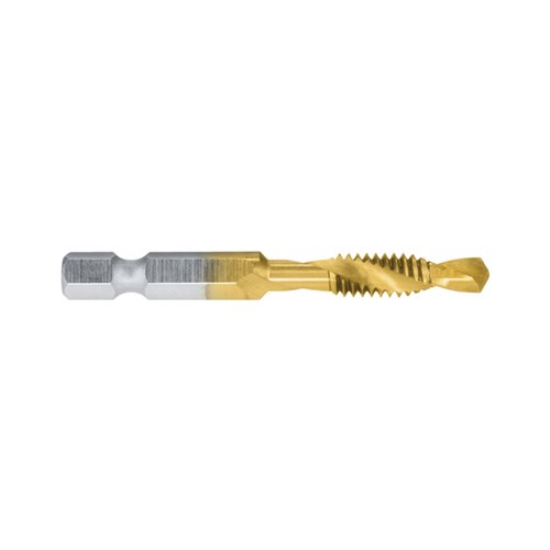 UNC 1/4 x 20 HSS Combination Drill & Tap | TiN Coated