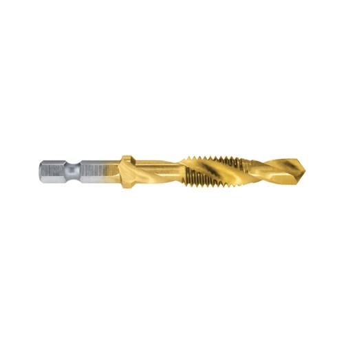 UNC 8G x 32 HSS Combination Drill & Tap | TiN Coated