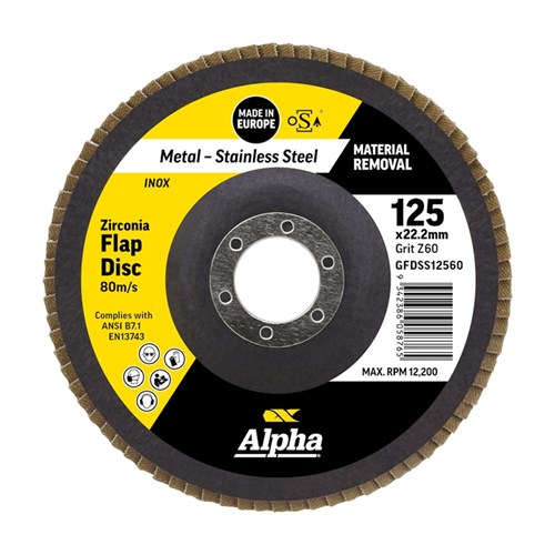 125mm Cutting, Flap & Grinding Disc | 34 Disc Go-To Tub