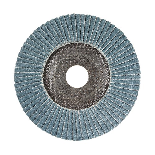 Flap Disc 100mm Z120 Grit Zirconia Alpha Bulk