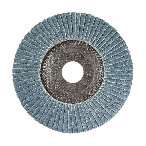 Flap Disc 115mm Z40 Grit Zirconia Alpha Bulk