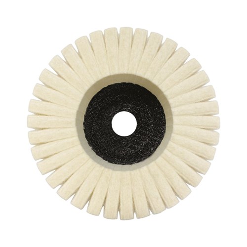 Felt Polishing Flap Disc 100mm Medium D5-H40 Bulk