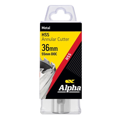 36 x 55mm HSS Annular Cutter