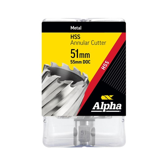 51 x 55mm HSS Annular Cutter