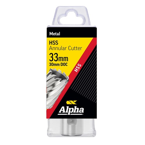 33 x 30mm HSS Annular Cutter