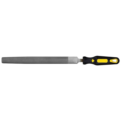 Hand File- Half Round 250mm (10in)- 3rd Cut Smooth Bulk Unhandled