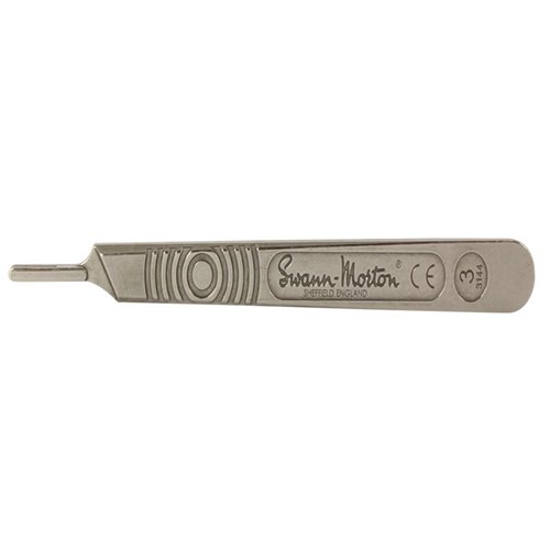 Swann-Morton No.3 Scalpel Handle Stainless Steel