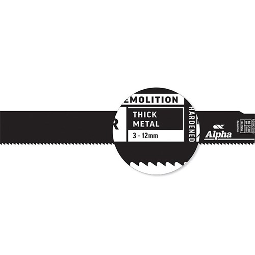 Destructor Demolition - Metal - Recip Blade, 10 TPI, 230x1.1mm - 25 Pack