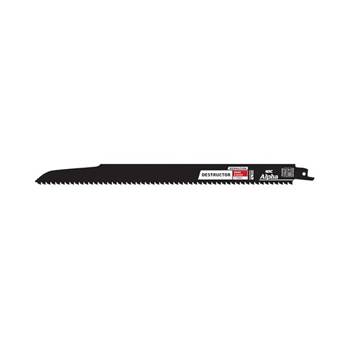 Destructor Demolition - Wood & Nails - Recip Blade, 5 TPI, 300mm - 2 Pack