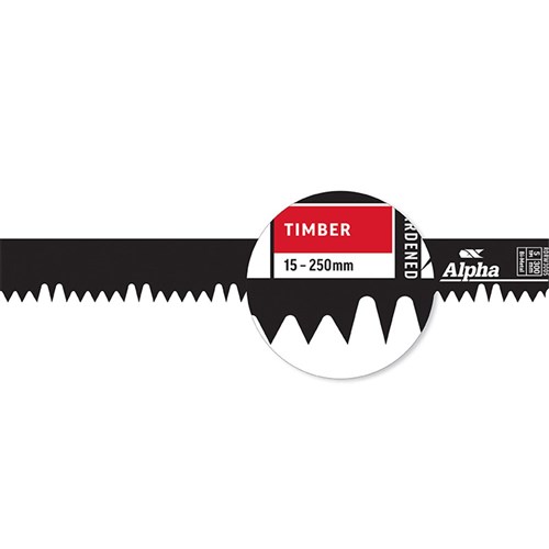 Rippa - Timber - Recip Blade, 5 TPI, 300mm - 2 Pack