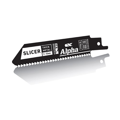 Slicer - Metal - Recip Blade, 10 TPI, 100mm - 2 Pack