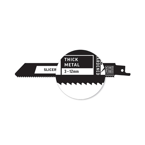 Slicer - Metal - Recip Blade, 10 TPI, 150mm - 2 Pack