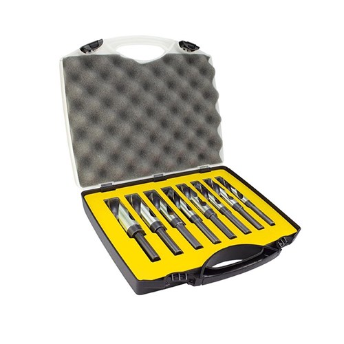 8 Piece | Reduced Shank Metric Drill Set