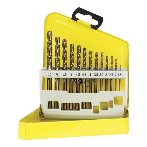 13 Piece | Alpha Cobalt Metric Drill Set