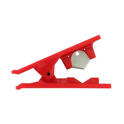 Red Tube Cutter with Replaceable Blade