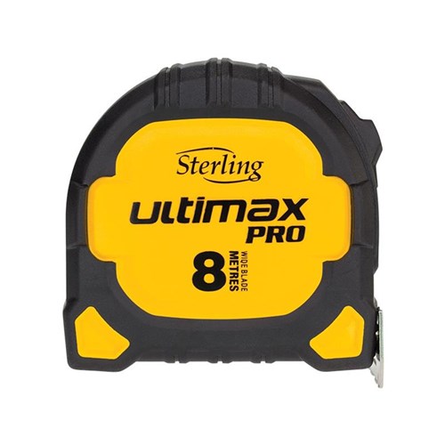 Sterling Ultimax Pro Tape Measure: 8m Metric