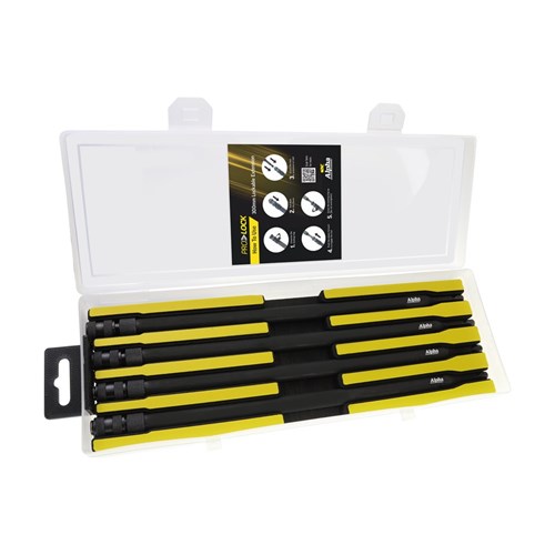 Electricians 4 Piece | 300mm 1/4in Pro Lock Locking Extension Bar Set